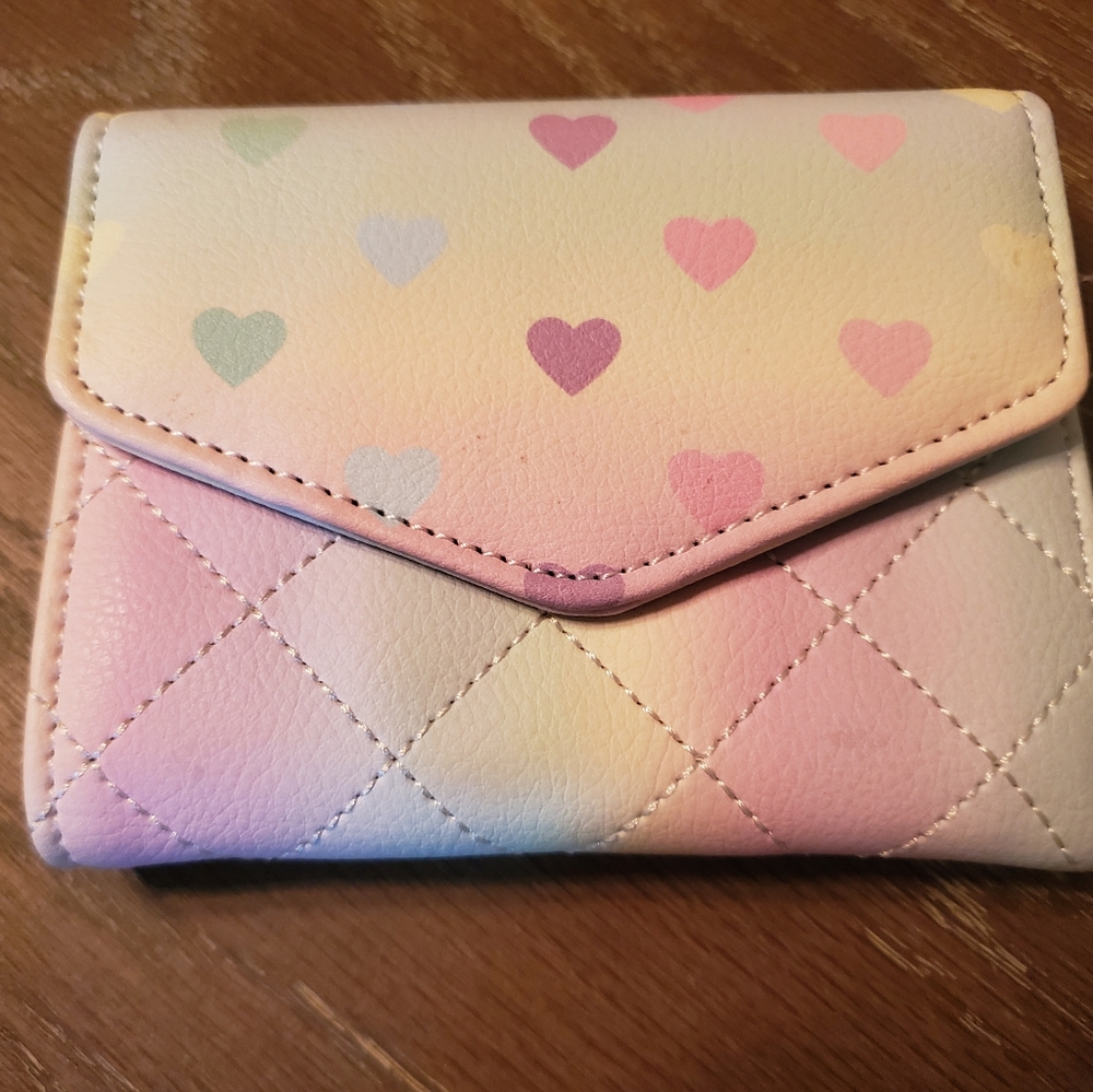 NWT Betsy Johnson Pastel Muli LBCASHH Wallet